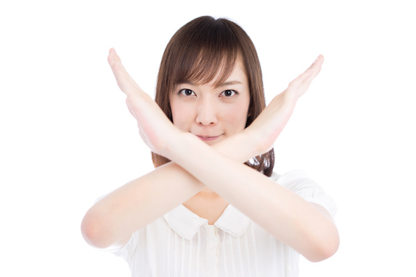 「受け身です」